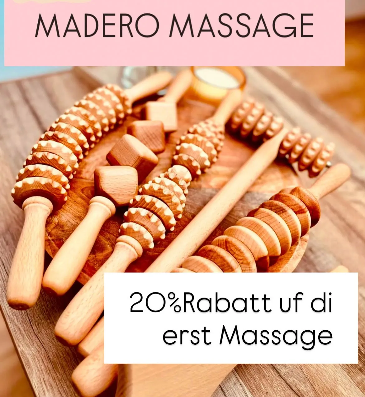 Madero Massage – 20 Prozent Rabatt auf die erste Massage